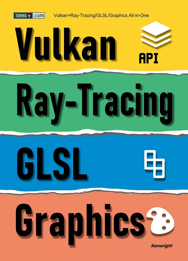 Cover of Vulkan+Ray-Tracing/GLSL/Graphics All-In-One (Paperback)